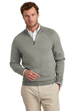 Load image into Gallery viewer, Brooks Brothers® Cotton Stretch 1/4-Zip Sweater
