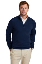 Load image into Gallery viewer, Brooks Brothers® Cotton Stretch 1/4-Zip Sweater
