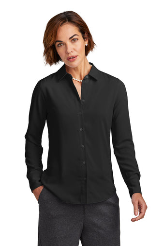 Brooks Brothers® Women’s Full-Button Satin Blouse