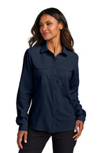 Load image into Gallery viewer, Port Authority® Ladies Long Sleeve UV Daybreak Shirt
