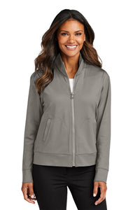 Port Authority® Ladies C-FREE® Double Knit Full-Zip