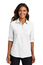 Load image into Gallery viewer, Port Authority® Ladies Long Sleeve UV Daybreak Shirt
