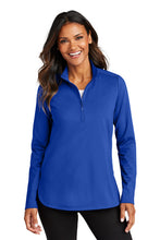 Load image into Gallery viewer, Port Authority® Ladies C-FREE® Double Knit 1/4-Zip
