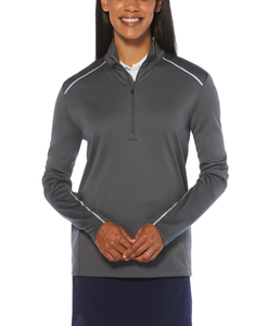 LADIES WATER REPELLENT 1/4-ZIP PULLOVER