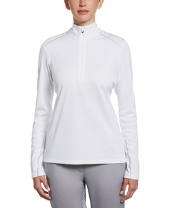 LADIES WATER REPELLENT 1/4-ZIP PULLOVER