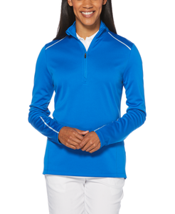 LADIES WATER REPELLENT 1/4-ZIP PULLOVER