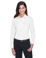 Load image into Gallery viewer, Devon &amp; Jones Ladies&#39; Crown Woven Collection™ Solid Stretch Twill
