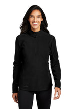 Load image into Gallery viewer, Eddie Bauer® Ladies 1/2-Zip Microfleece Jacket
