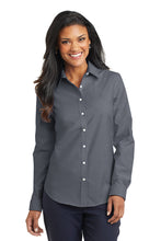 Load image into Gallery viewer, Port Authority® Ladies SuperPro™ Oxford Shirt
