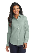 Load image into Gallery viewer, Port Authority® Ladies SuperPro™ Oxford Shirt
