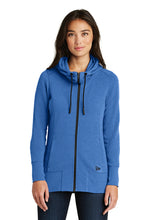 Load image into Gallery viewer, New Era® Ladies Tri-Blend Fleece Full-Zip Hoodie
